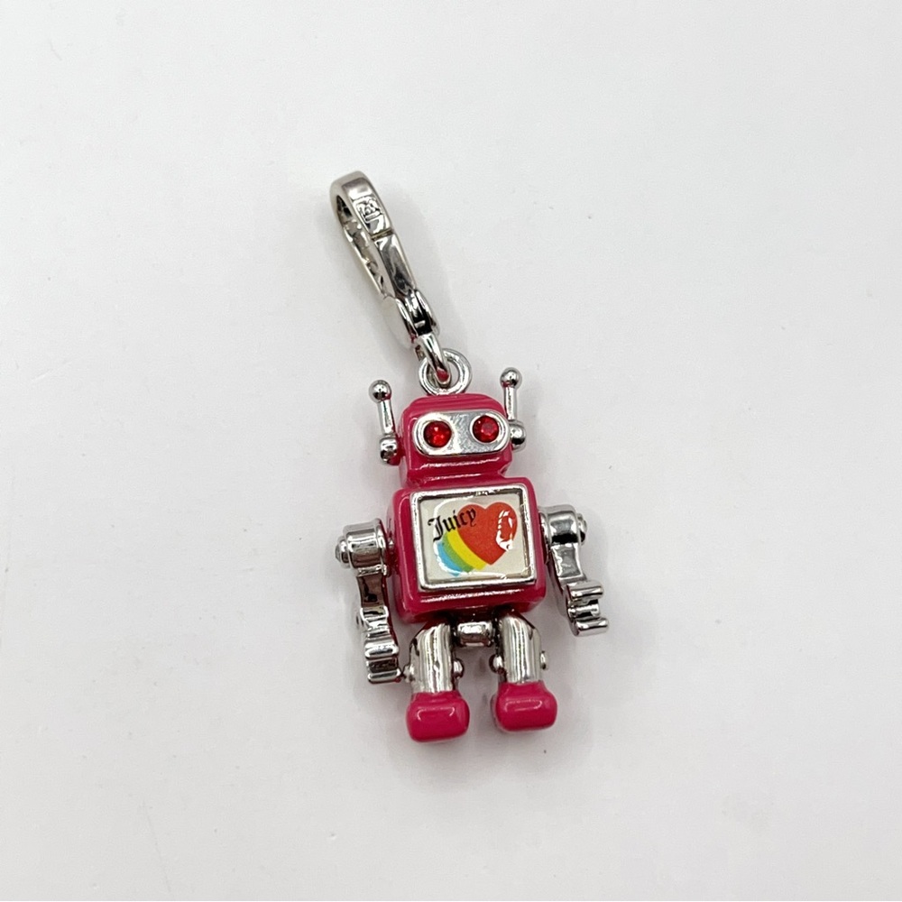 Juicy Couture robot charm